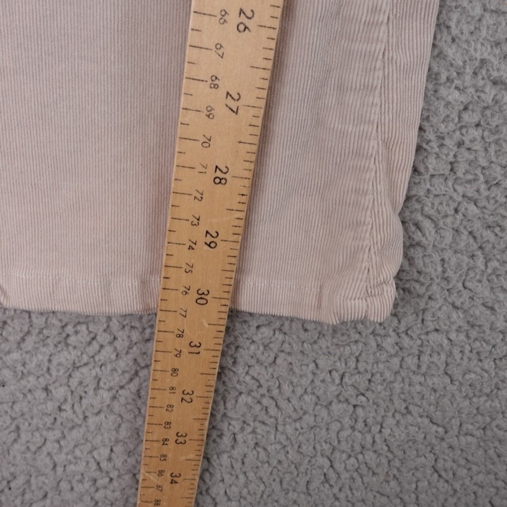 We the Free Pants Womens Beige 28X30 Jayde High Rise Flare Corduroy Bareback - Picture 5 of 12